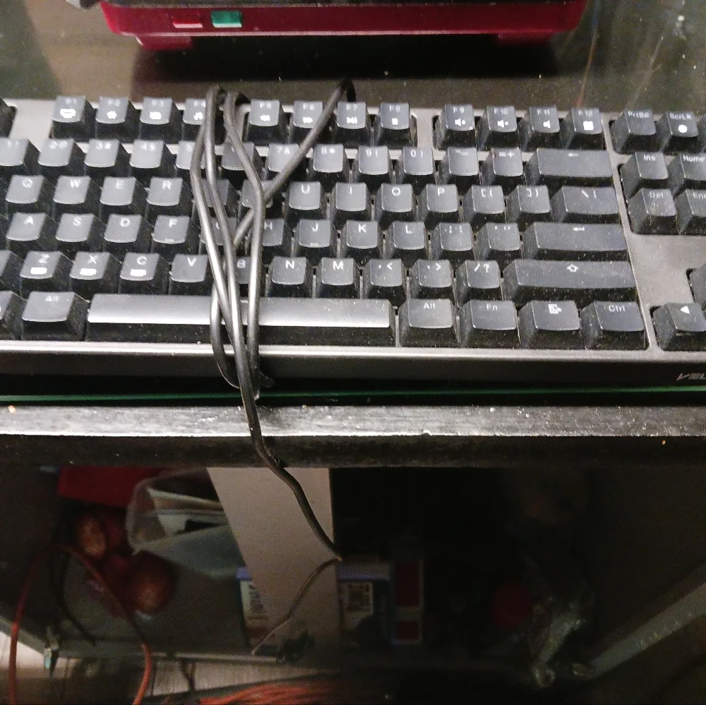 Headset and keyboard gaming